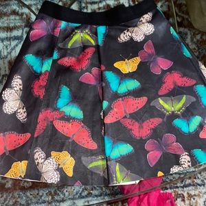 ALICE + OLIVIA BUTTERFLY SKIRT